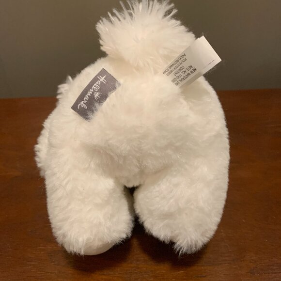 Hallmark 2021 Annual White Plush Easter Bunny Stuffed Animal EUC - Picture 7 of 7